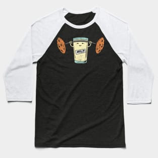 Milk Lifts Cookies Baseball T-Shirt